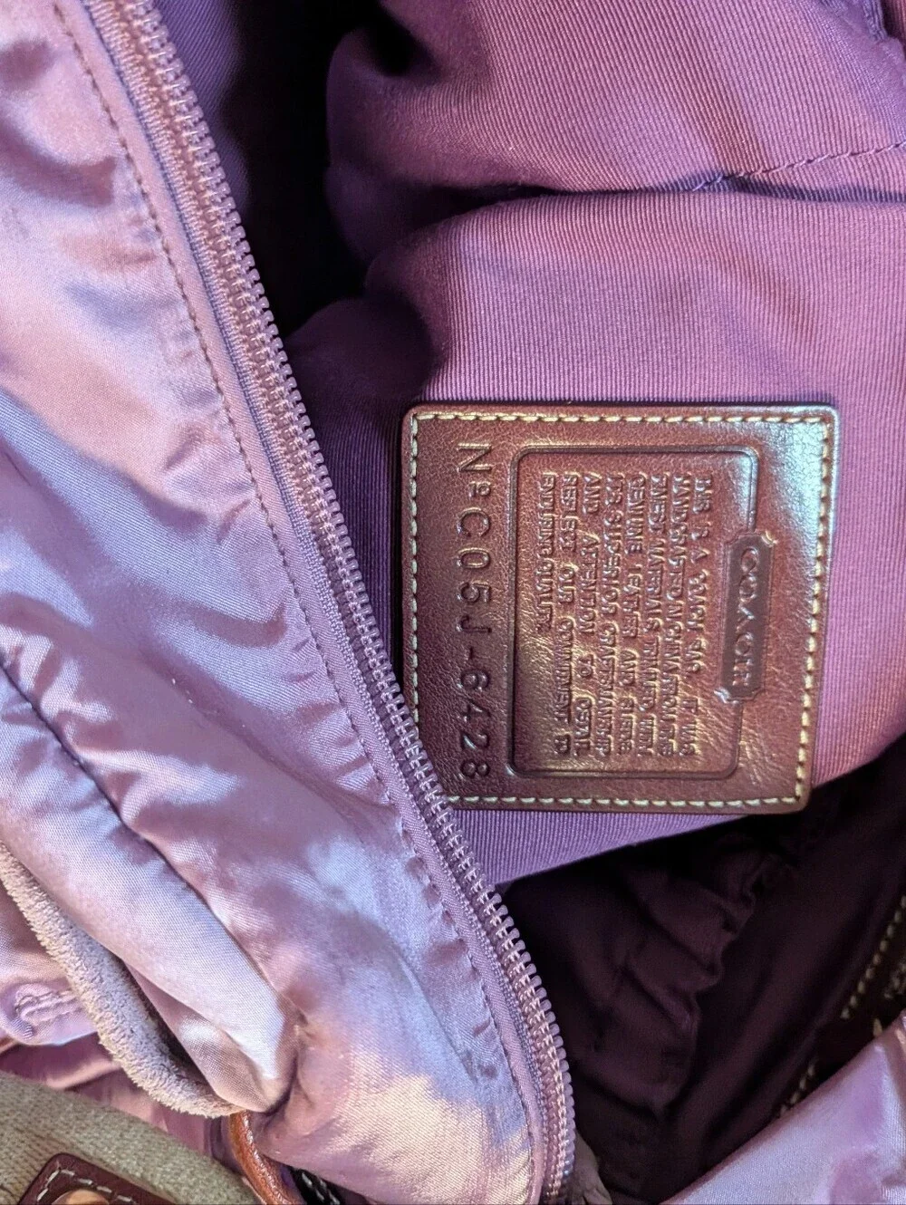 Coach soft pink